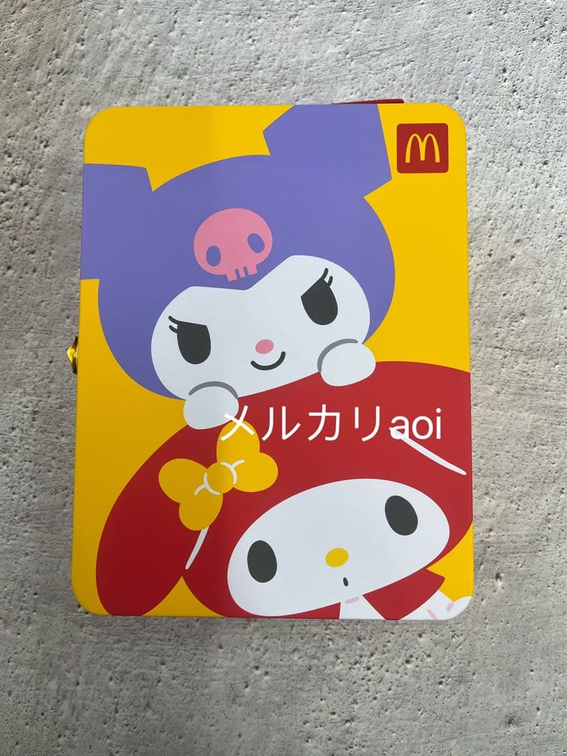マクドナルド サンリオコラボ 海外限定 マイメロディークロミ