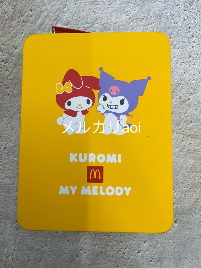 マクドナルド サンリオコラボ 海外限定 マイメロディークロミ