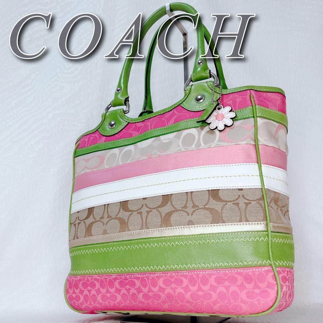 【希少！】Coach Bleecker Patchwork Tote Bag