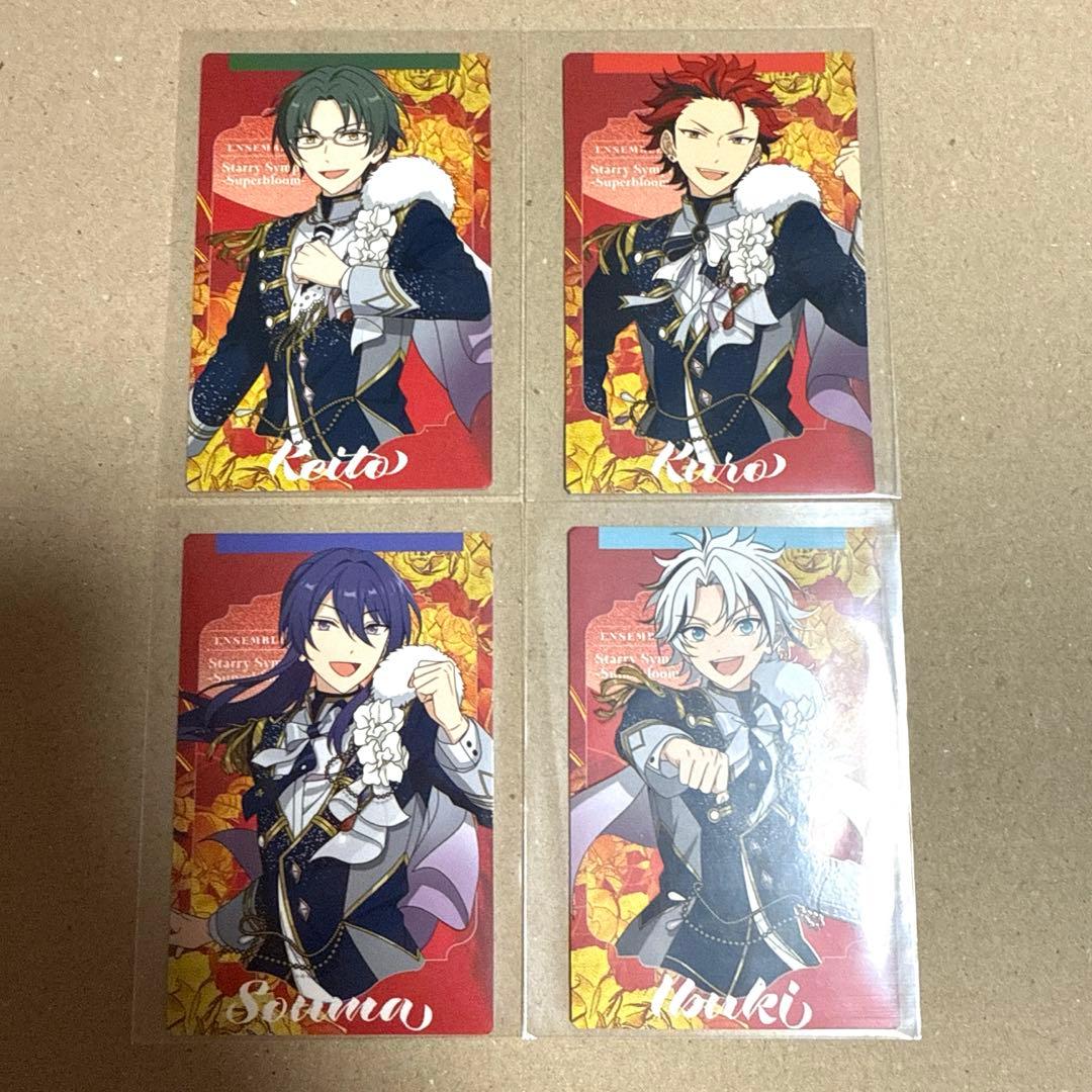 あんスタ スタフォニ4 カード 紅月 蓮巳敬人 鬼龍紅郎 神崎颯馬 滝維吹