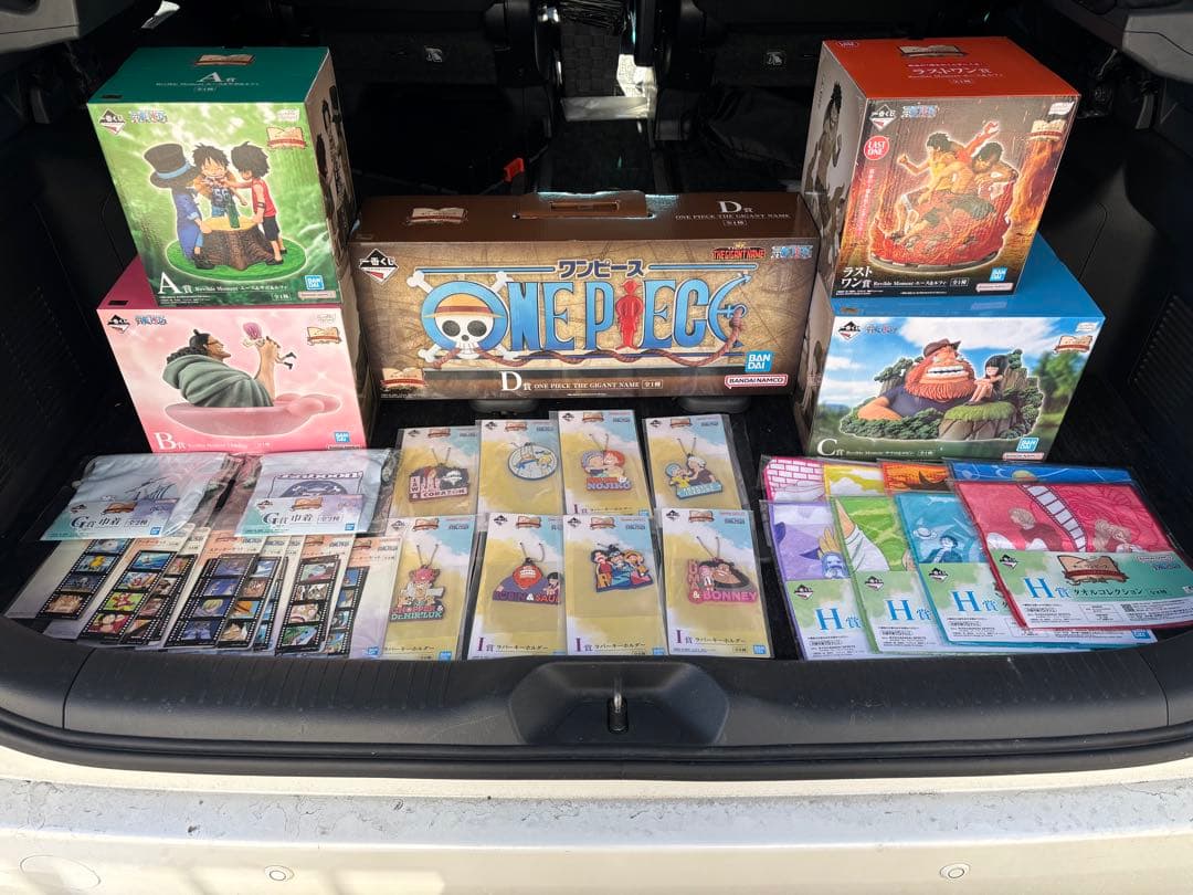 一番くじ ワンピース ドラマティックメモリーズ ABCDGHIJラストワン賞