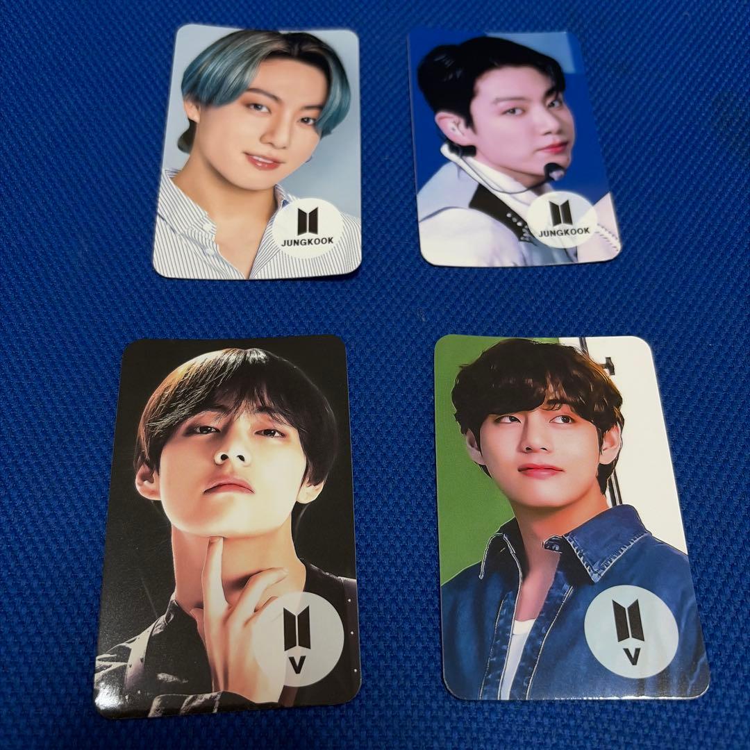 BTS ジョングクとテテのカード4枚セット - メルカリ