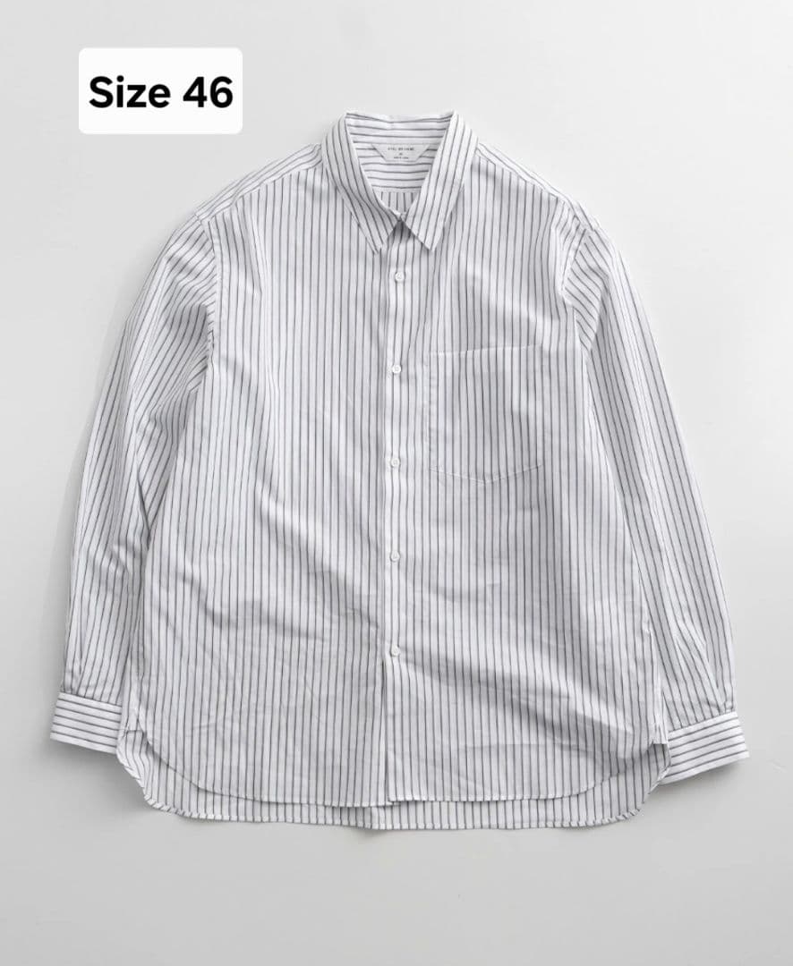 新品 25ss STILL BY HAND レギュラーカラーシャツ 46