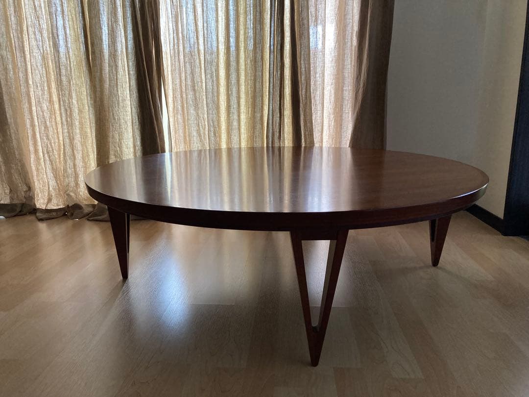 アクタス　リビングテーブル　こたつ　ウォルナット　120㎝　セット売り