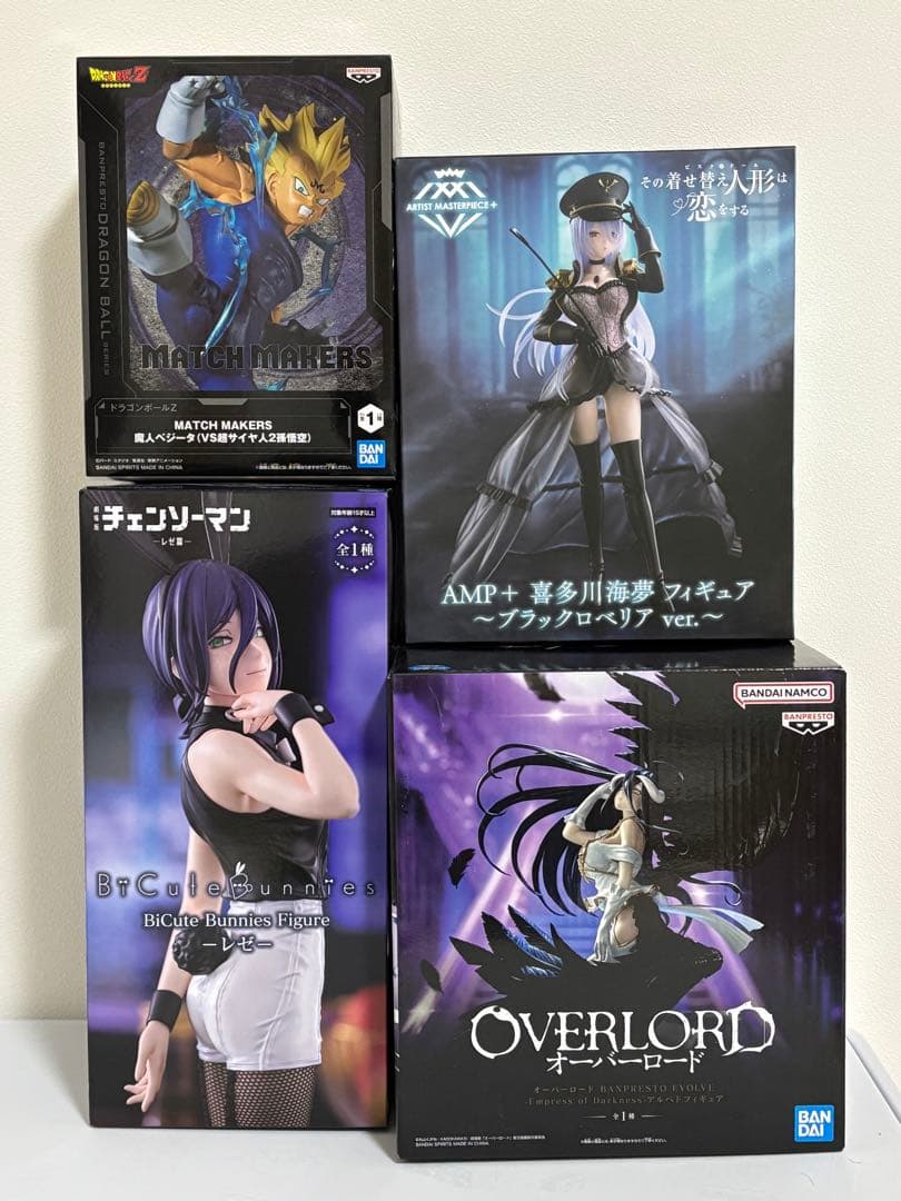 アニメフィギュア 4体セットまとめ売り！