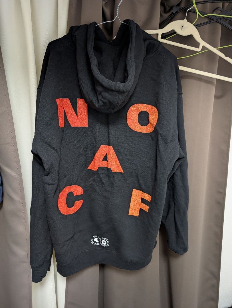 【新品未使用】The 1975 NOACF フード付き厚手パーカー L