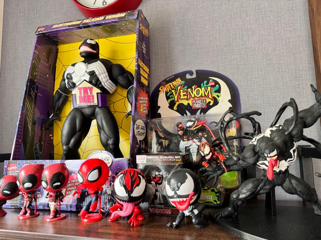 ヴェノム スパイダーマン フィギュア セット