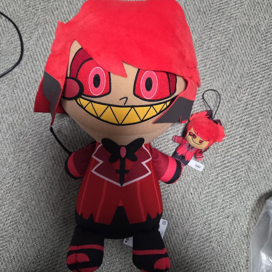 ハズビンホテル めちゃもふぐっとぬいぐるみ Alastor アラスター　ほわぬい ハズビン・ホテルへようこそ めちゃもふぐっとぬいぐるみ ～Alastor