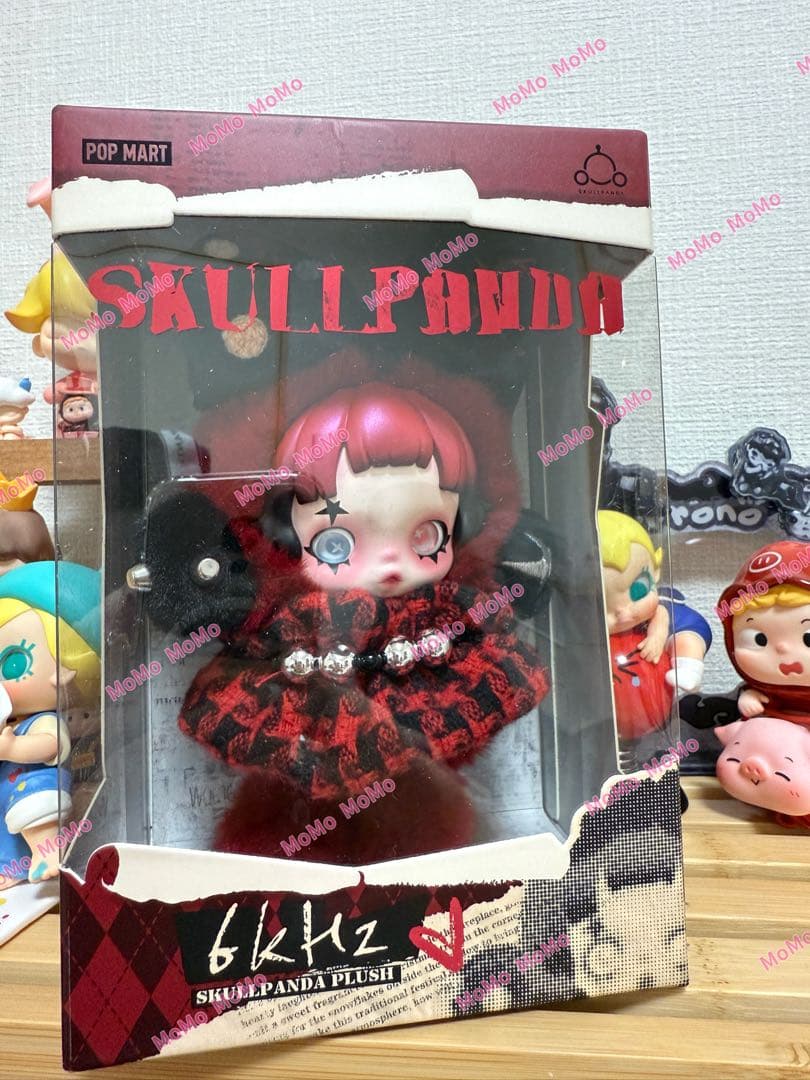 POPMART SKULLPANDA ぬいぐるみ 6kHz 海外限定 - メルカリ