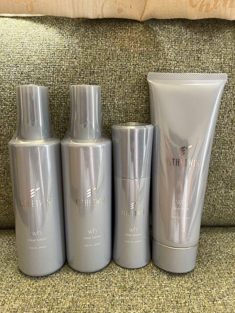 〖11月30日に削除します〗エステツイン化粧水、美容液、マスクのセット