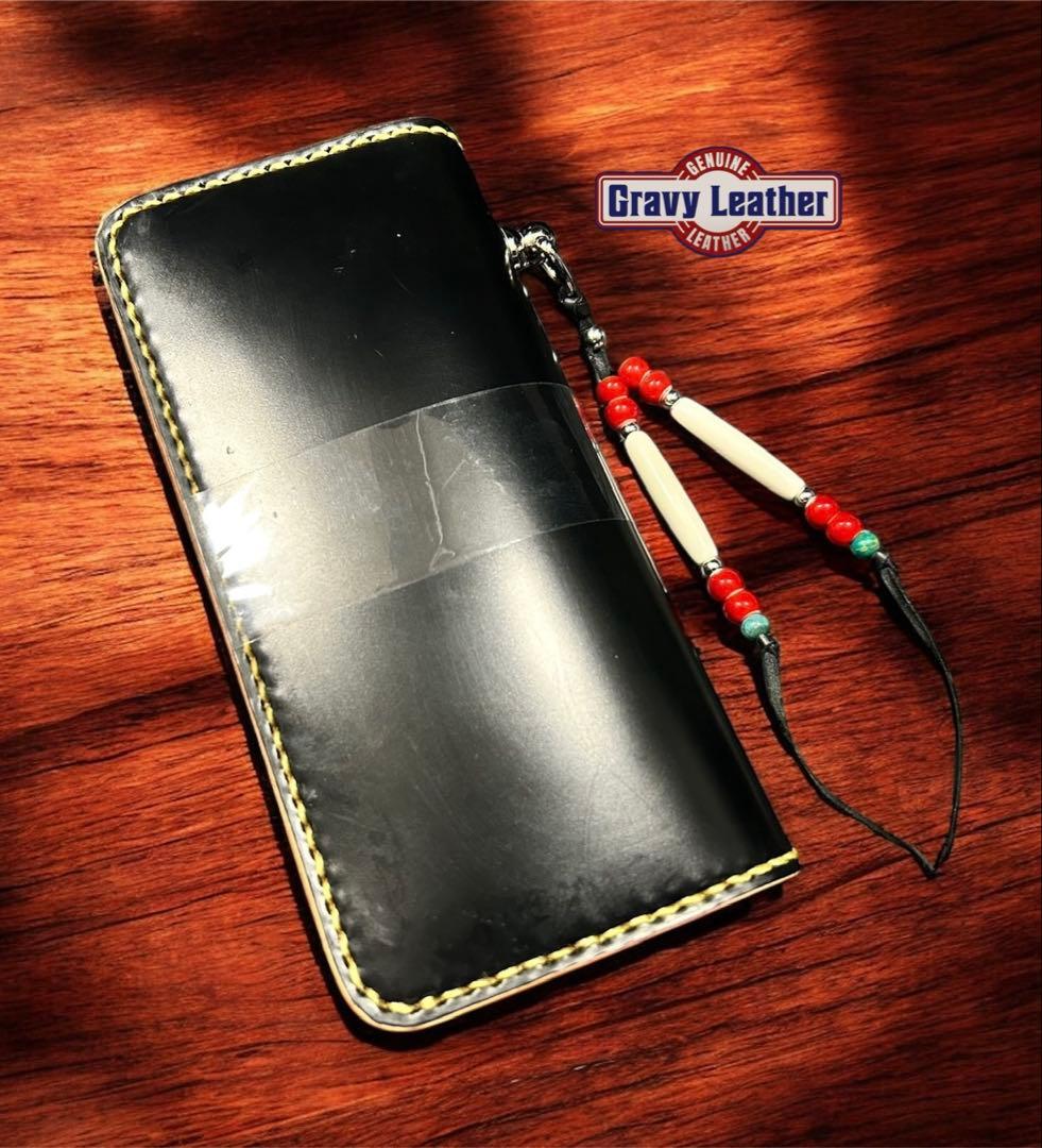 take様Gravy Leatherロングウォレット コードバン ネイティブ