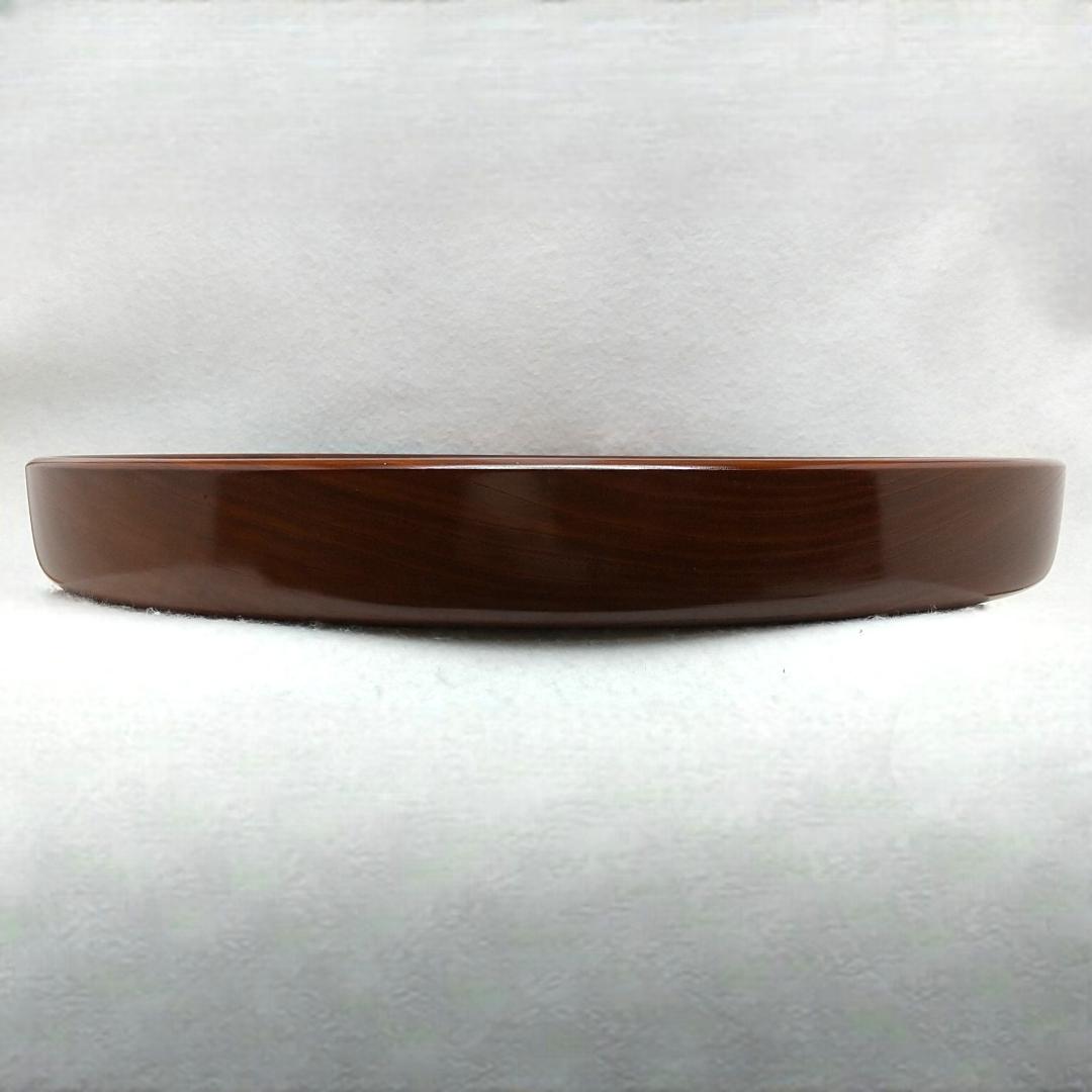 小田原漆器 欅 けやき 丸盆 一尺二寸 無垢 くりぬき 石川漆器 - メルカリ