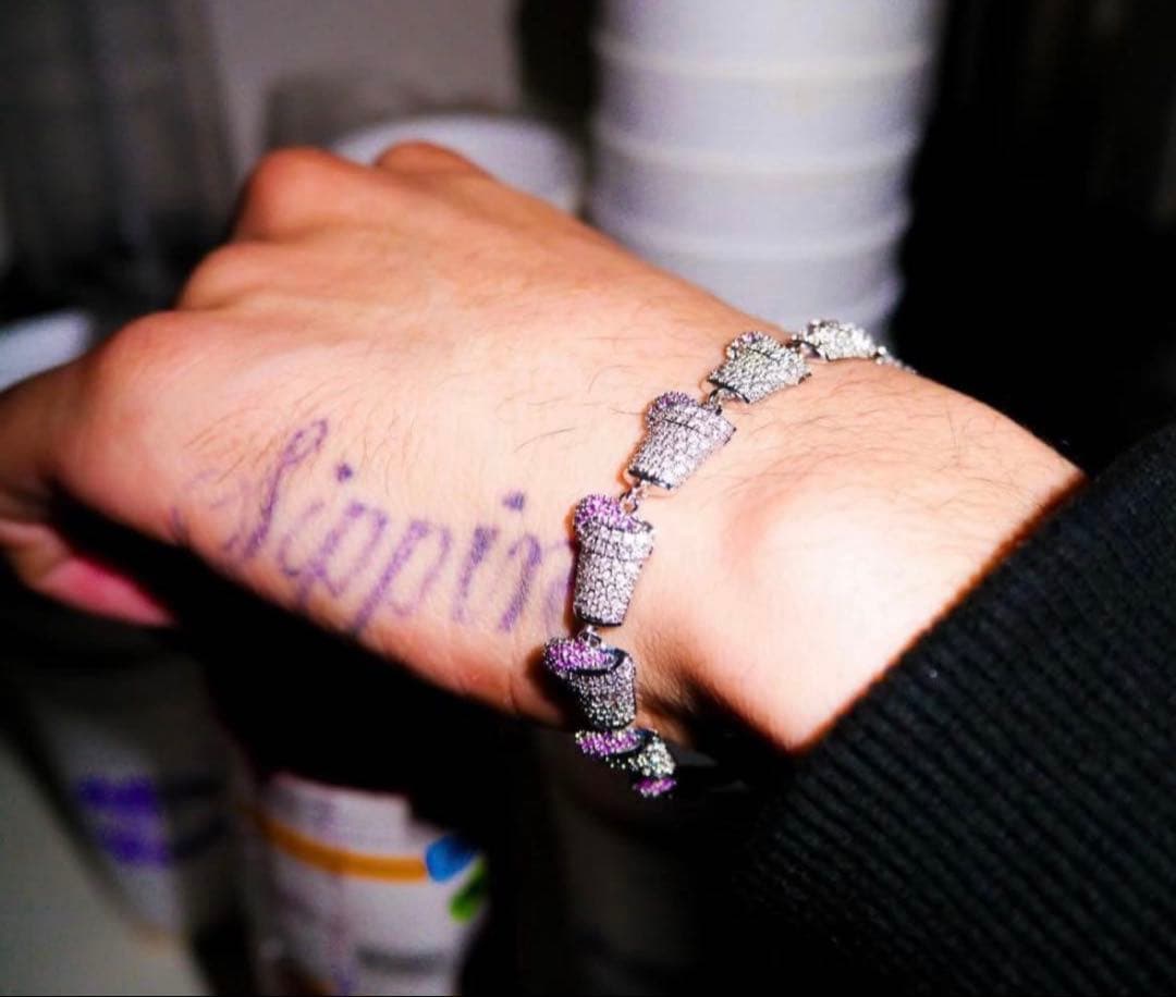 アクセサリー FUCKMYLIFE DRIP BRACELET 8inches