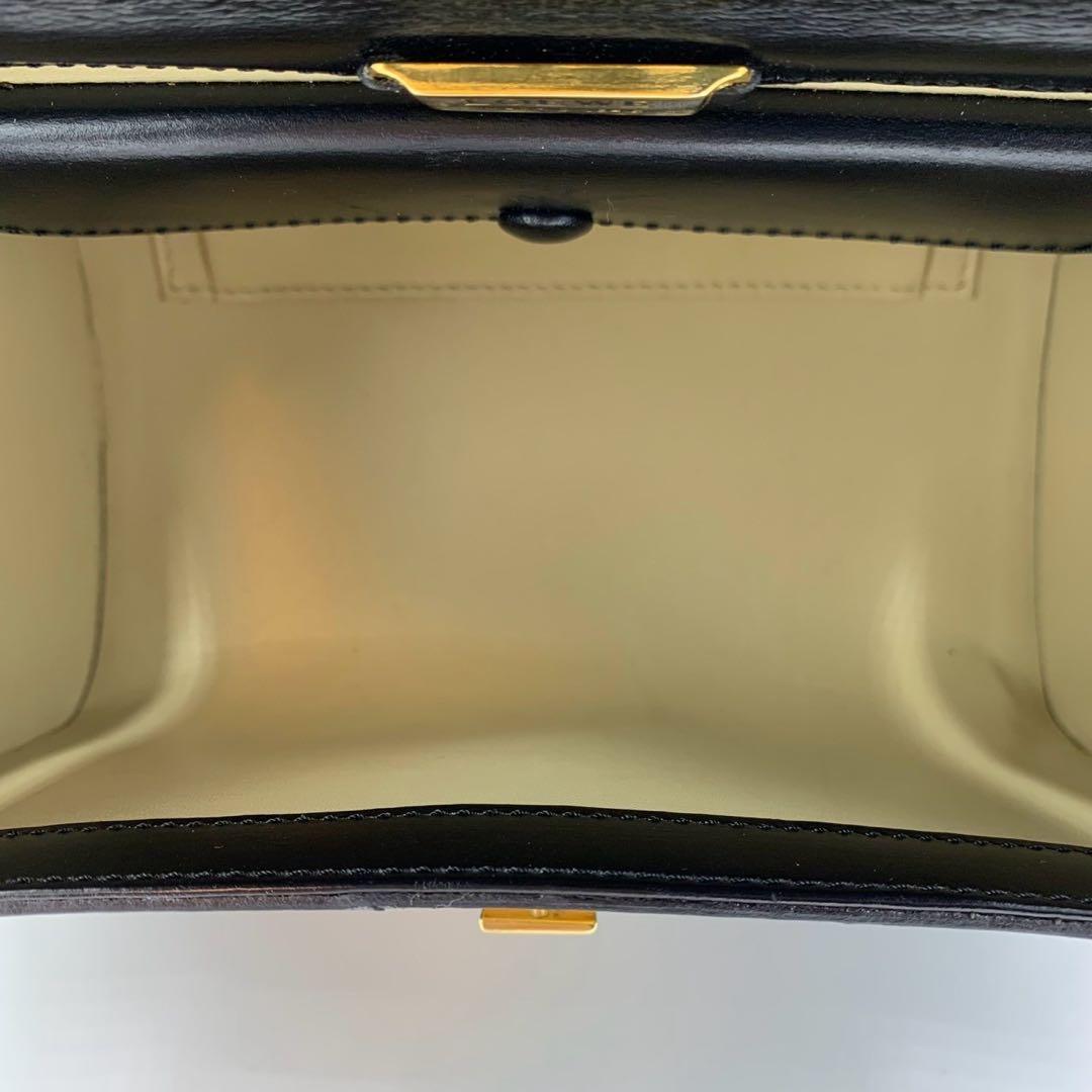 極美品 ロエベ トップハンドル ハンドバッグ アナグラム バニティ