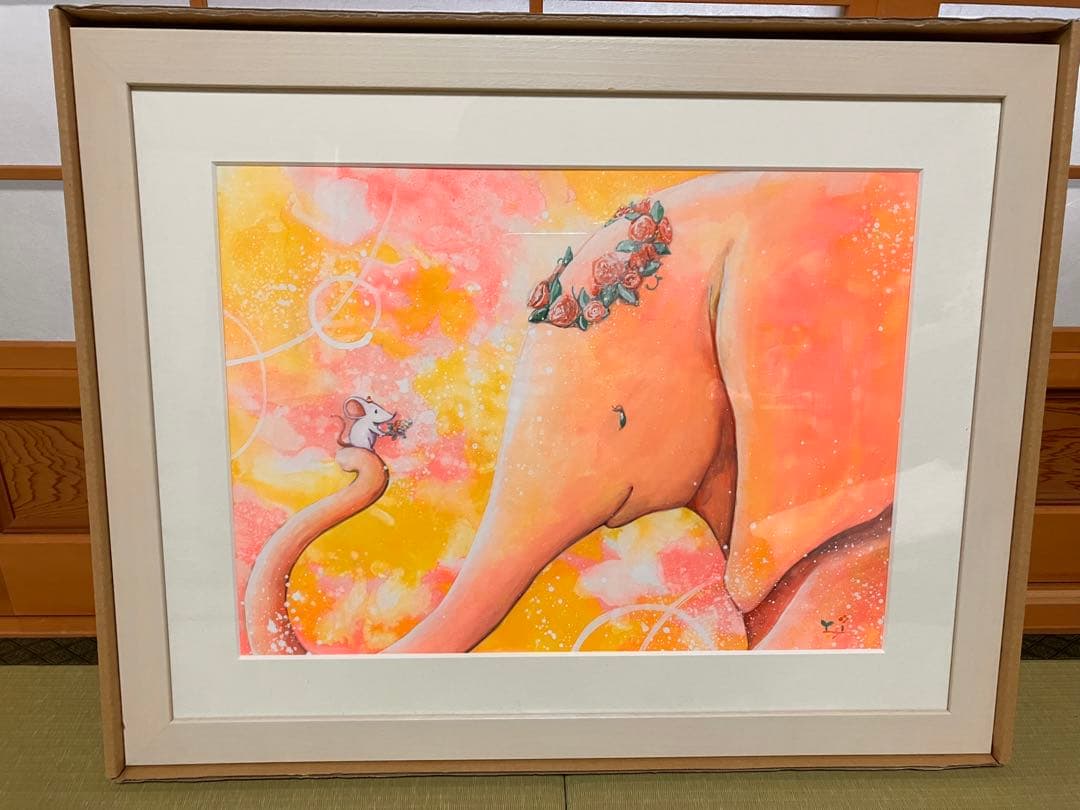 Yoi ゾウ　絵画