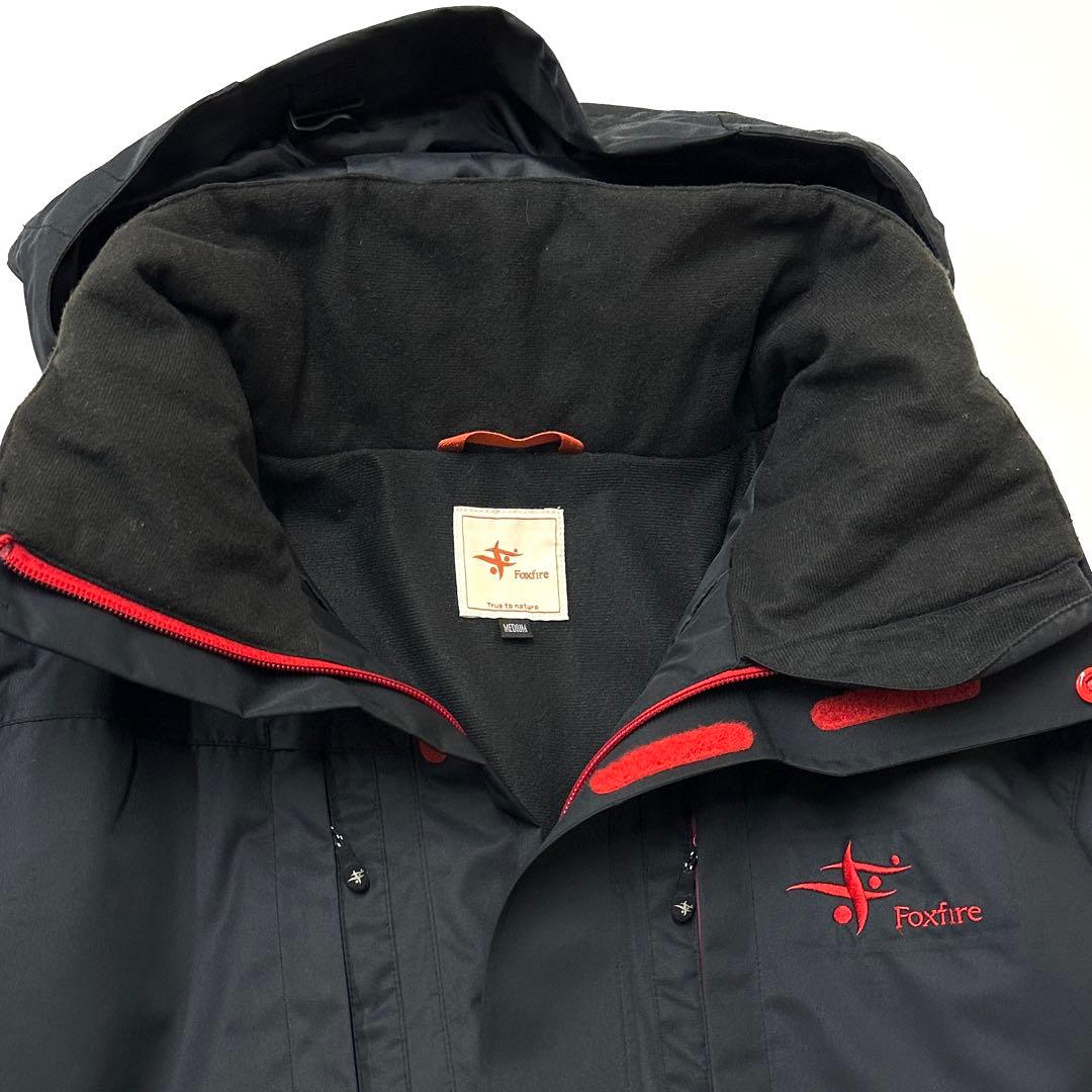 フォックスファイヤー エクストリームDSジャケット 青木大介モデル 黒
