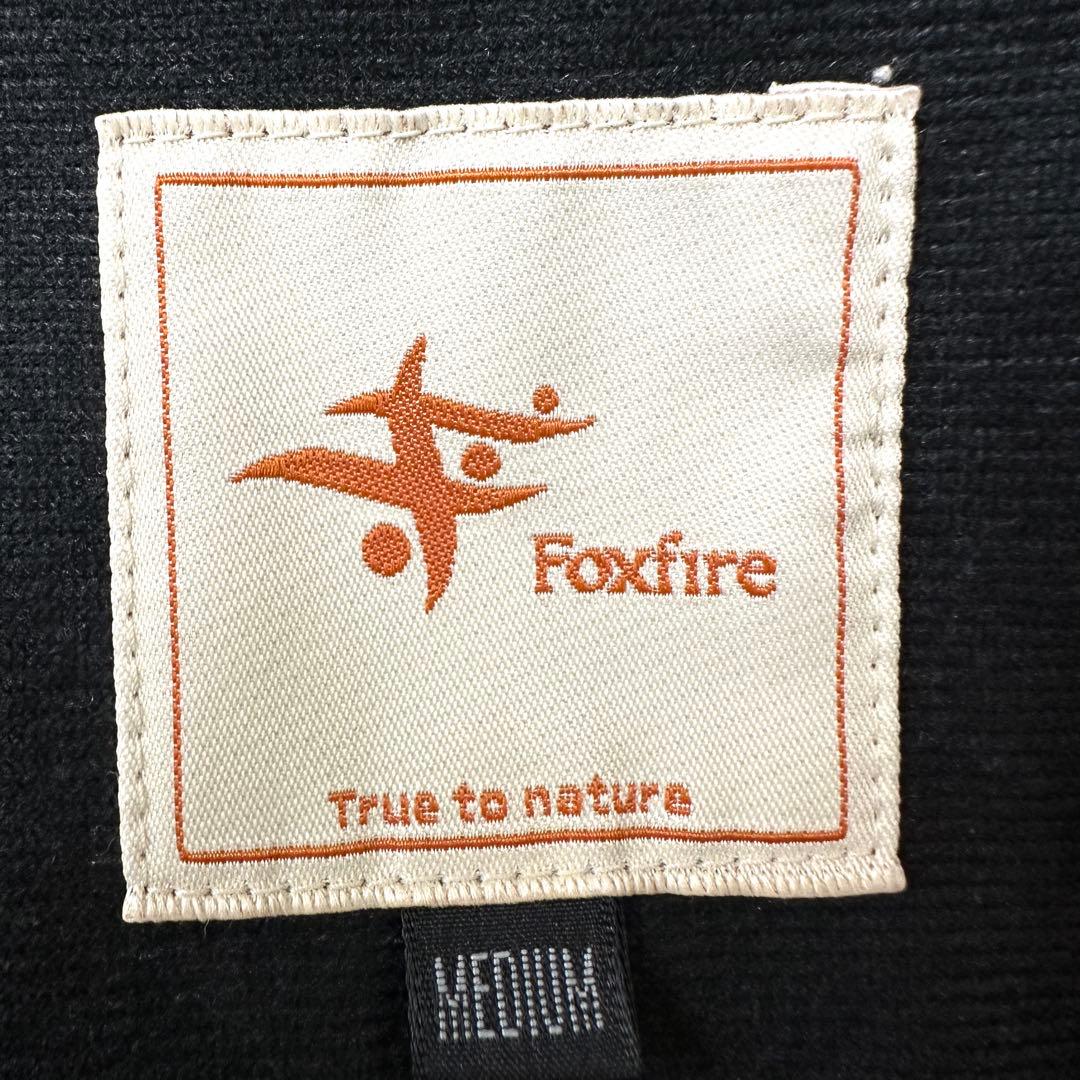 フォックスファイヤー エクストリームDSジャケット 青木大介モデル 黒