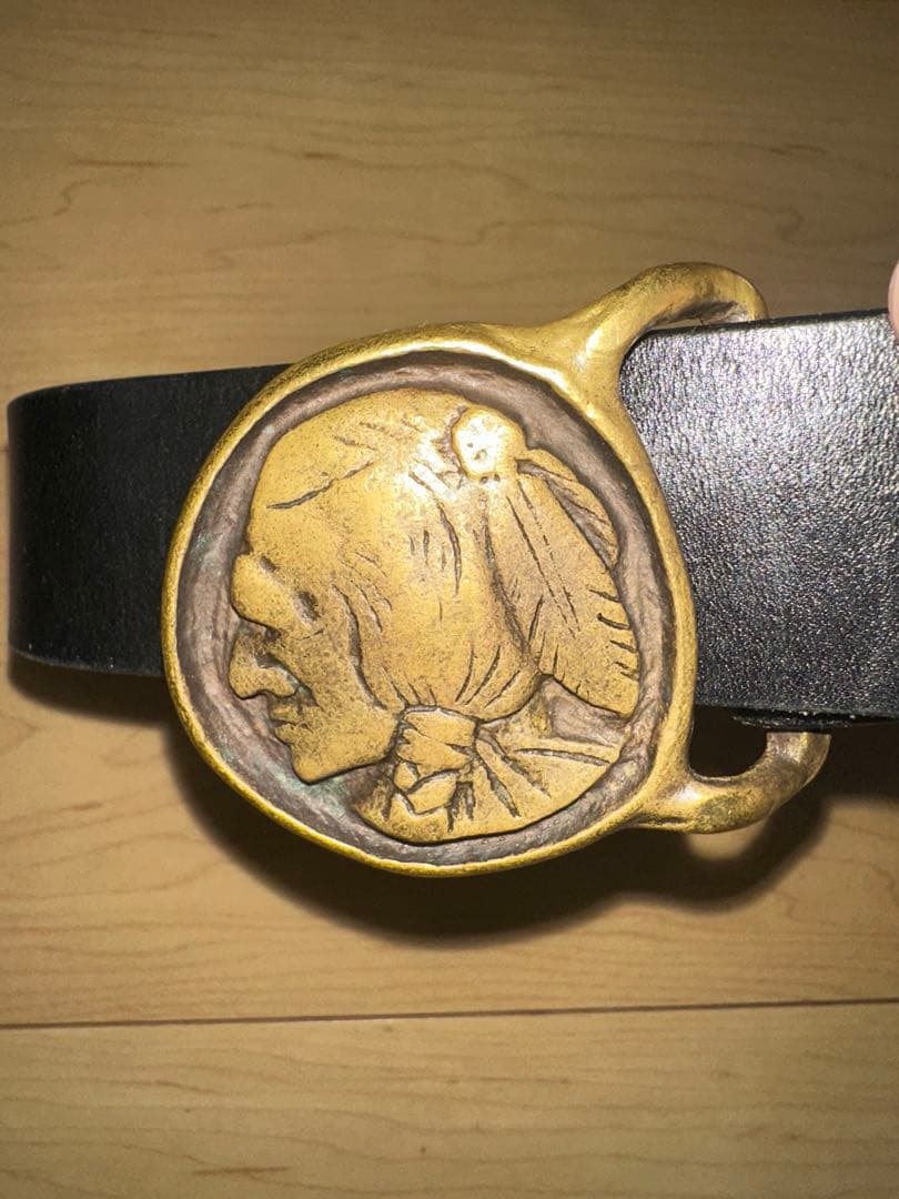 希少 美品 ヴィンテージ goro's ゴローズ ベルト インディアン