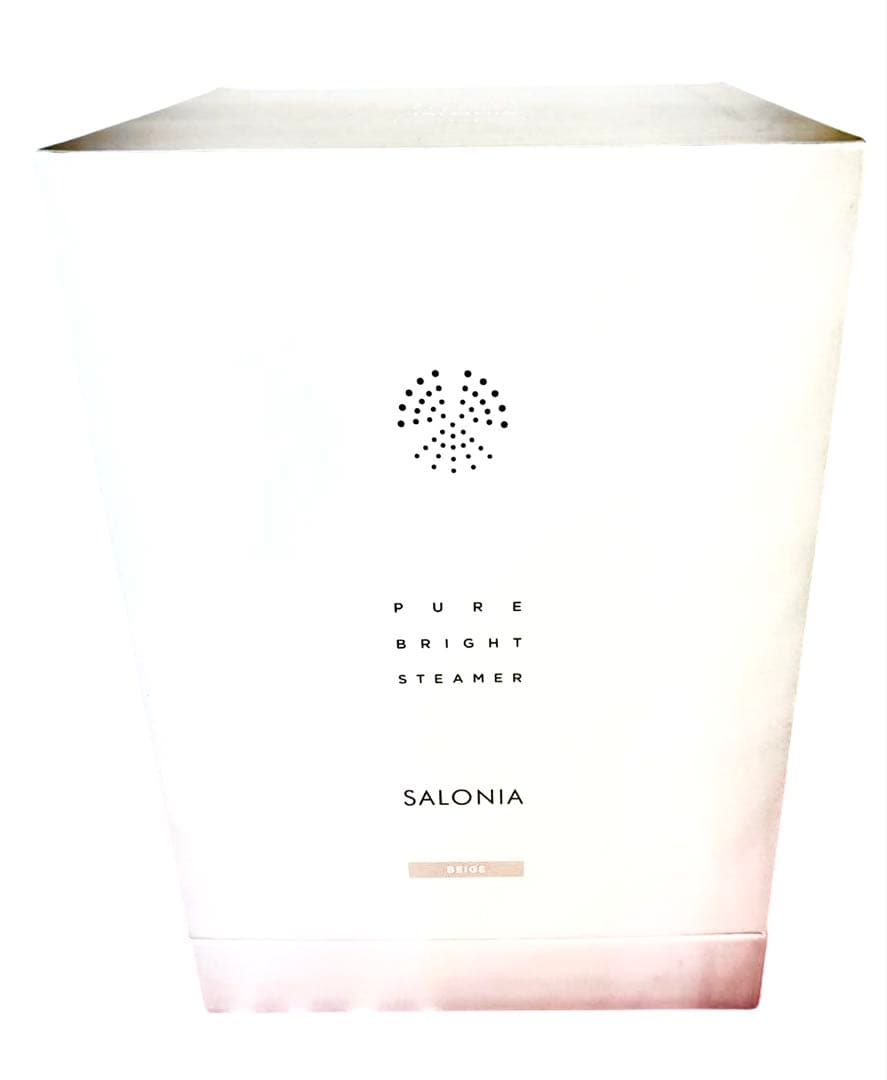 新品未使用⭐︎SALONIA ピュア ブライト スチーマー　ベージュ