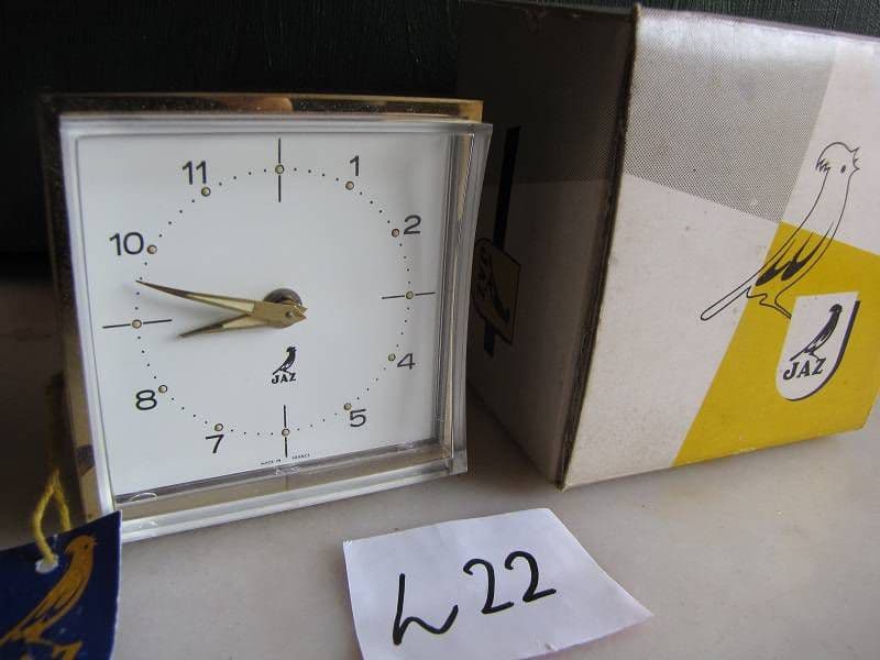 JAZ　置き時計　未使用　ゼンマイ時計　 ん２２　映画アメリ