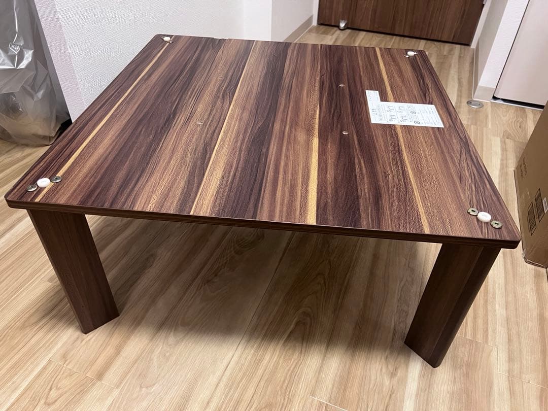 天板リバーシブル こたつ テーブル 2021年製 滝口木材 炬燵 こたつ