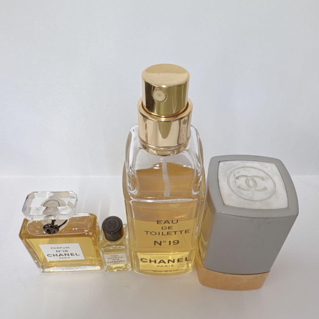 CHANEL シャネル N°19 パルファム オードトワレ など香水セット - メルカリ