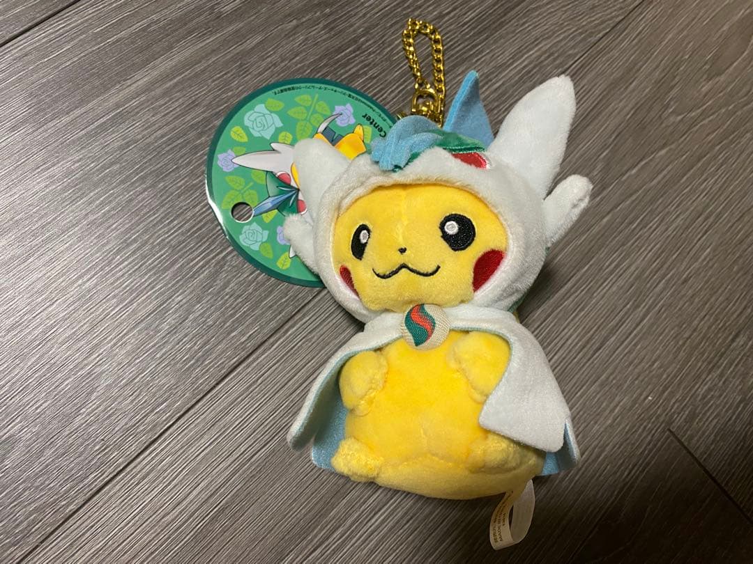 マスコット メガエルレイドのポンチョを着たピカチュウ 新品 ポケモン ポケセン