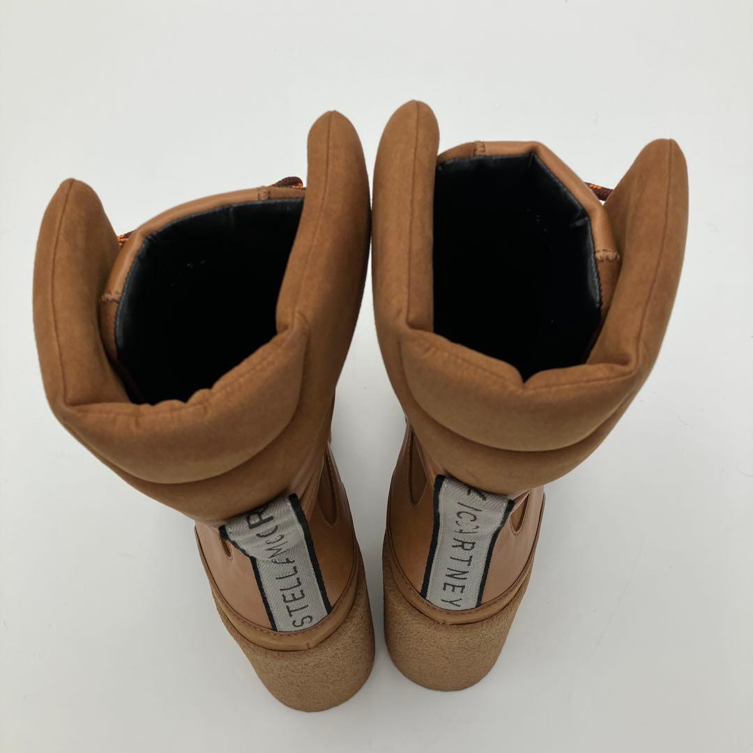 美品】ステラマッカートニー レースアップ トレッキング ブーツ 38