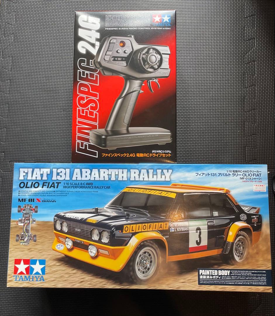 ホビーラジコン TAMIYA FIAT 131 ABARTH RALLY Tamiya Rc Fiat 131 Abarth Rally / Tamiya USA