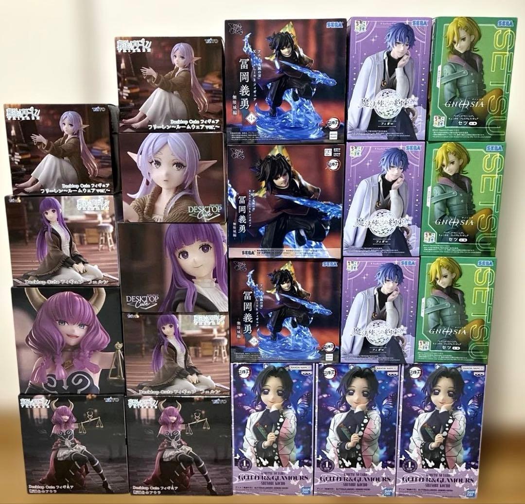 限定値下げ プライズフィギュア 富岡義勇 胡蝶しのぶ フリーレン セツ