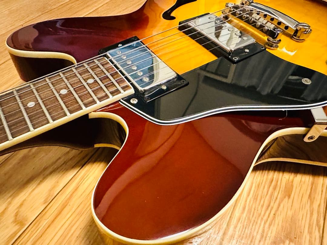 希少レフティ Tokai セミアコ es-335タイプ 美品 - メルカリ