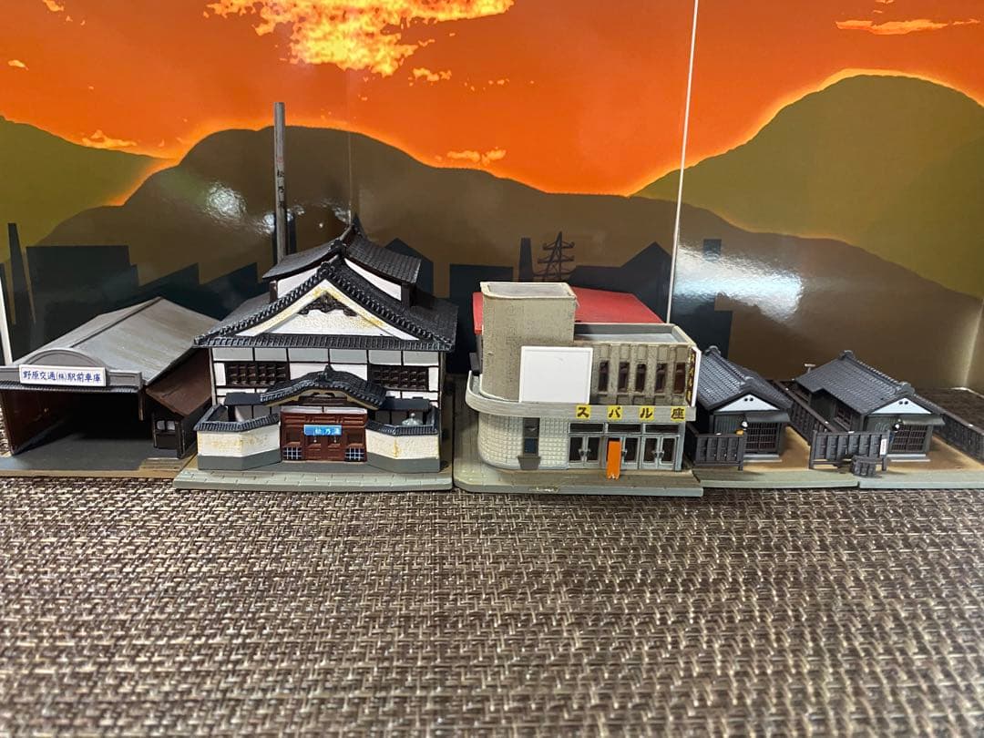 ジャンク品23点】Nゲージ☆トミーテック ジオコレ 昭和の風景ミニ