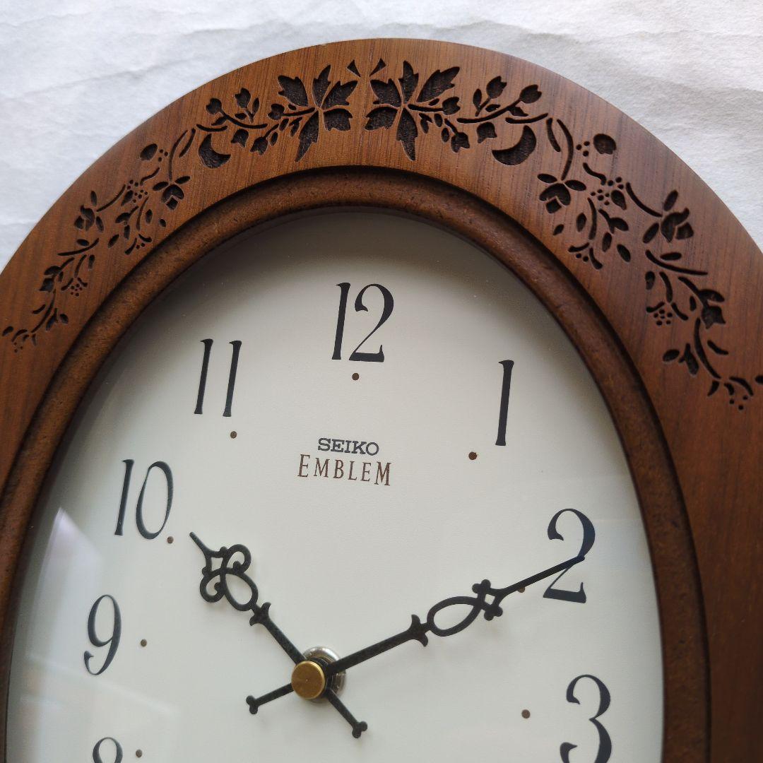 SEIKO EMBLEM 掛時計 置時計 - メルカリ