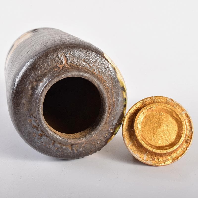 茶道具 尾形乾山作 竹文 茶入 袱紗付 玄々斎極め箱 M R7707 - メルカリ