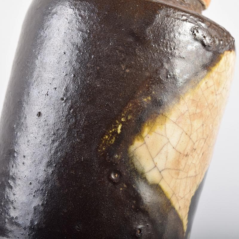 茶道具 尾形乾山作 竹文 茶入 袱紗付 玄々斎極め箱 M R7707 - メルカリ