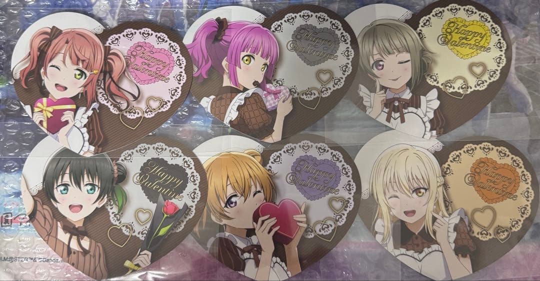 ラブライブ ニジガク バレンタイン2026 マルイ ハート型カード - メルカリ