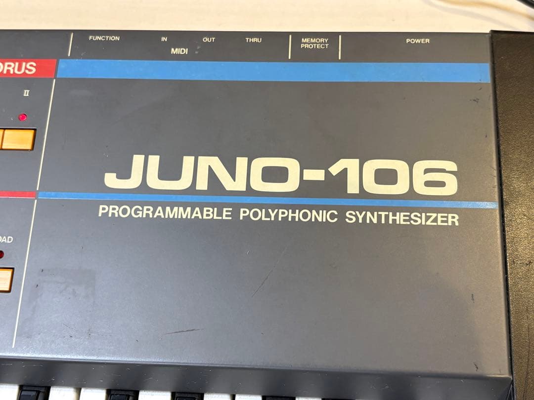 名機】Roland JUNO-106 シンセサイザー(ジャンク） - メルカリ