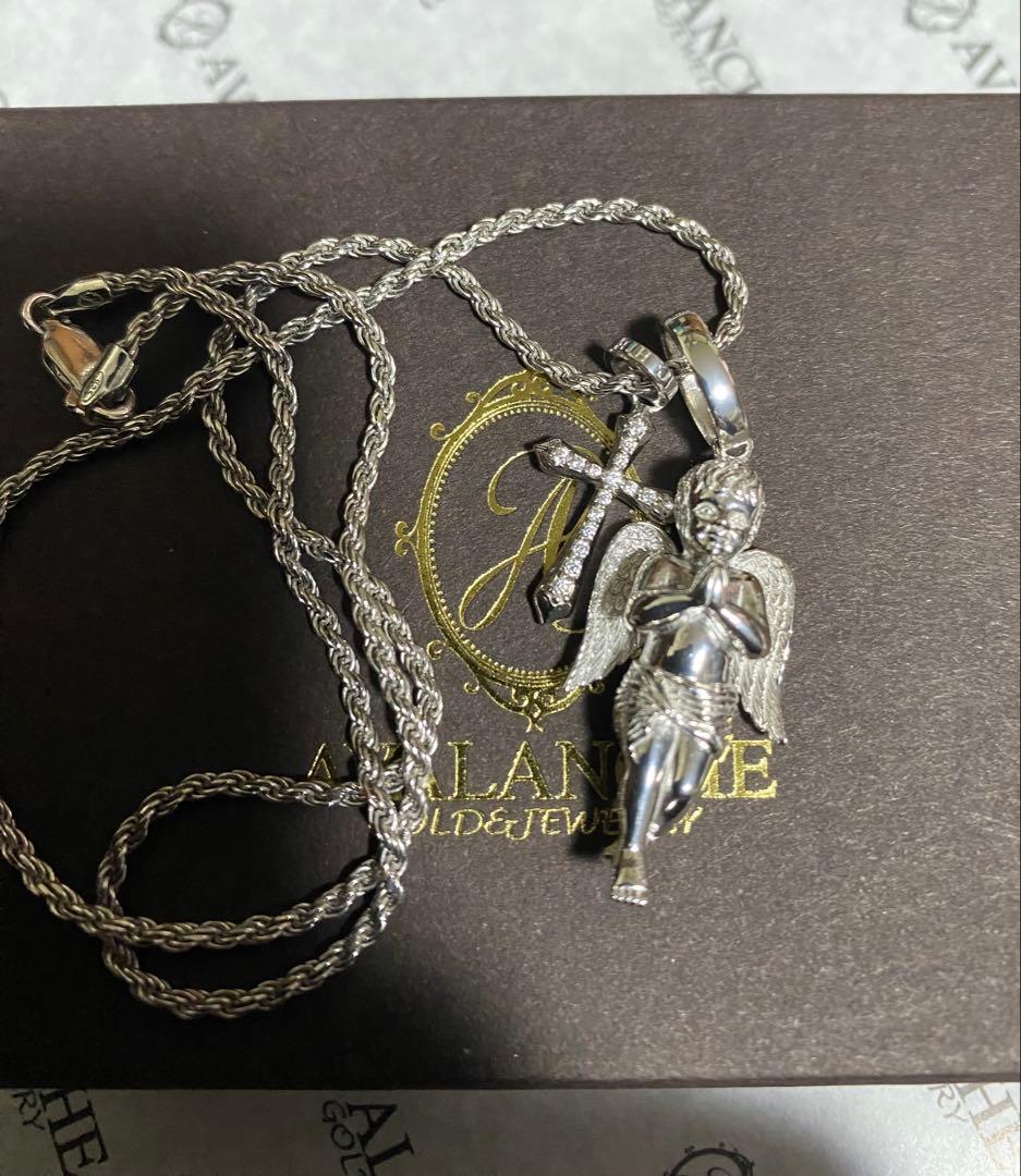 【本日限定価格】AVALANCHE エンジェル クロス　ネックレス