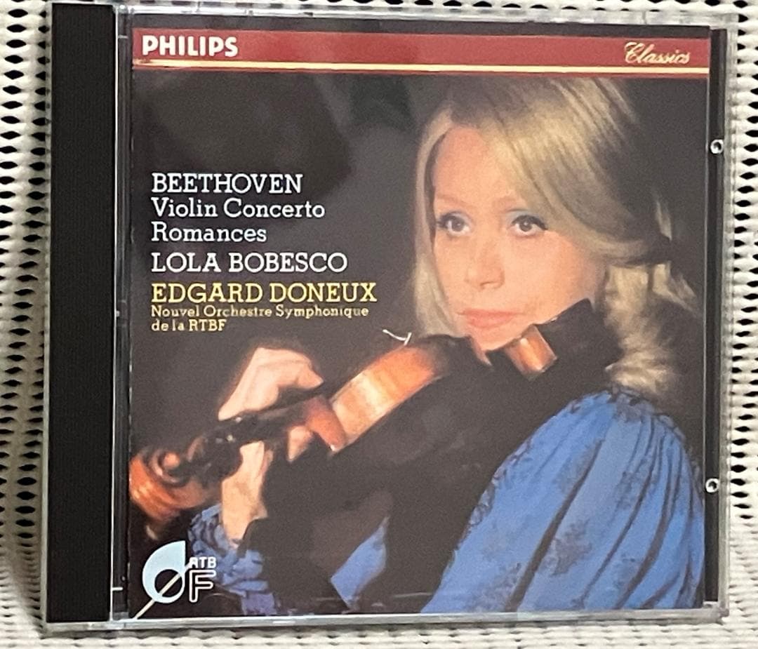 ローラ・ボベスコ ベートーヴェン ヴァイオリン協奏曲 30CD-3037