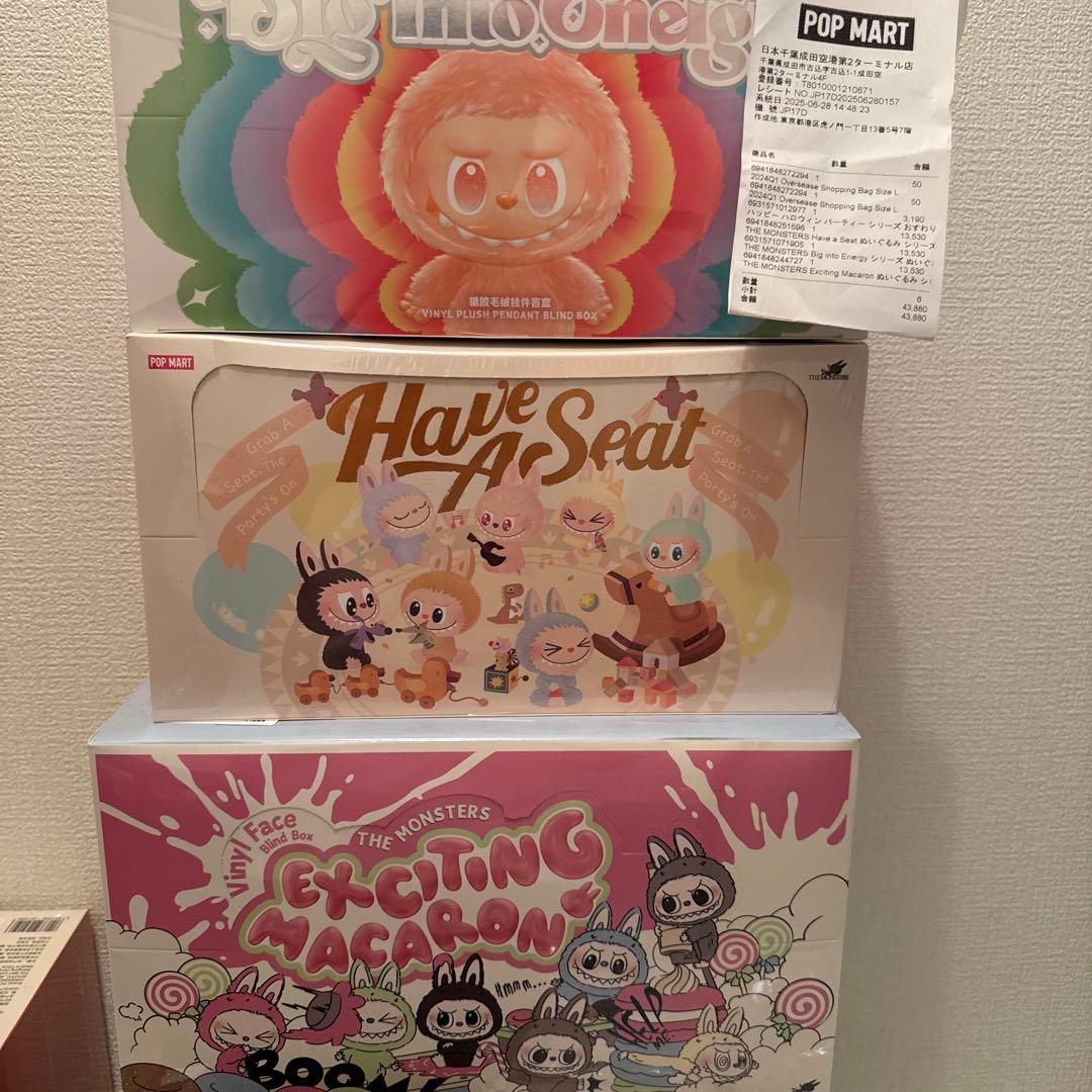 LABUBU THE MONSTERS 3アソートボックス