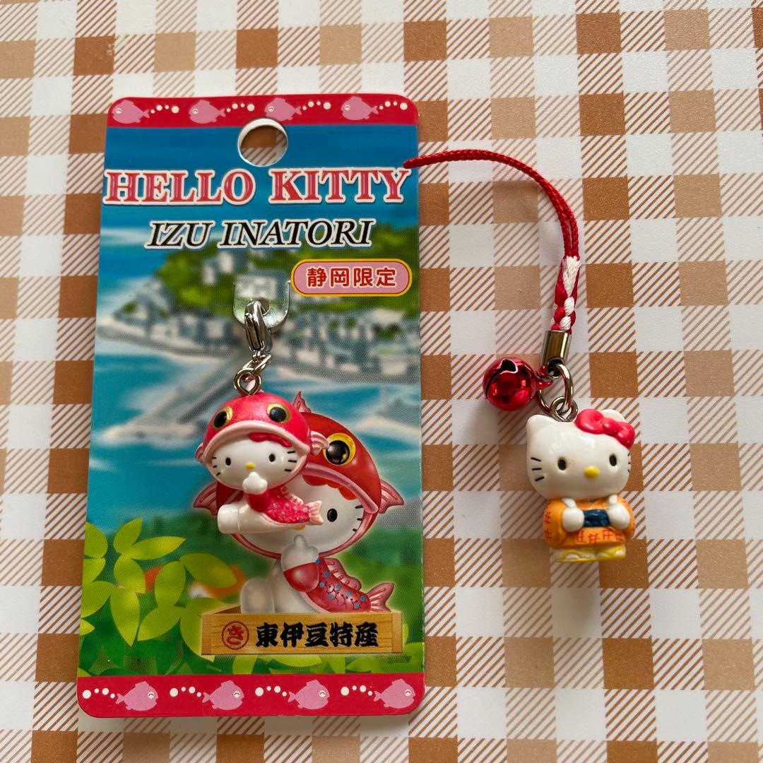 静岡県限定 ハローキティ ファスナーマスコットとおまけでストラップ