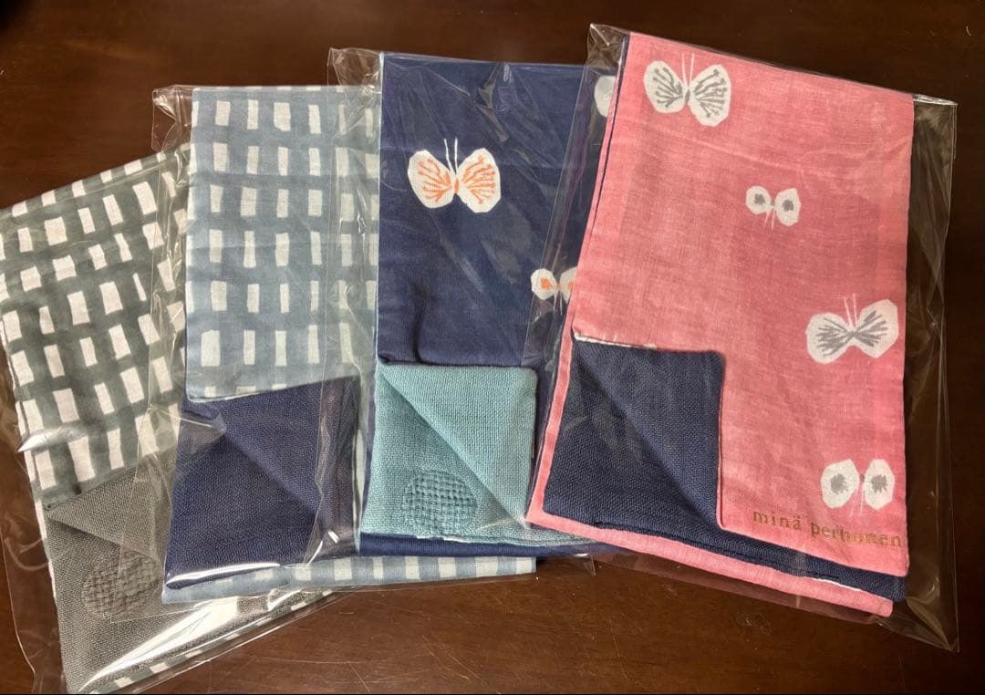 専用⭐️ハンドメイド⭐️ミナペルホネン手ぬぐい⭐️まきまきタオル