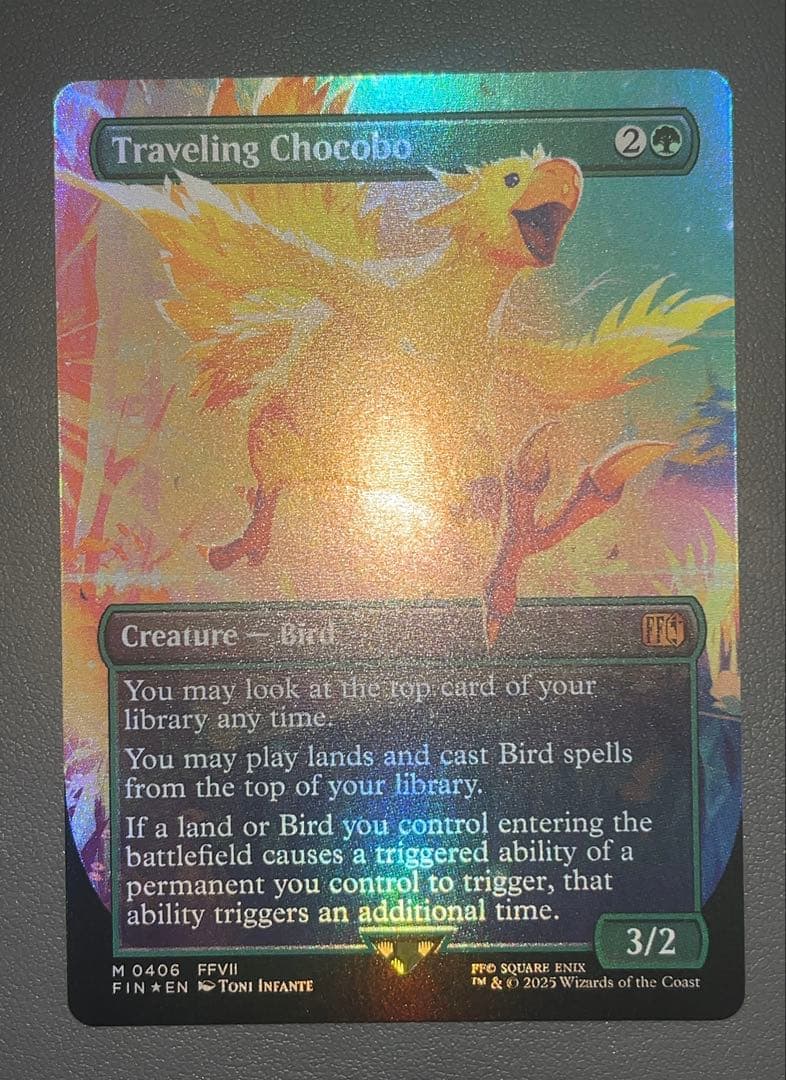 MTG 旅するチョコボ/Traveling Chocobo FOIL 英語