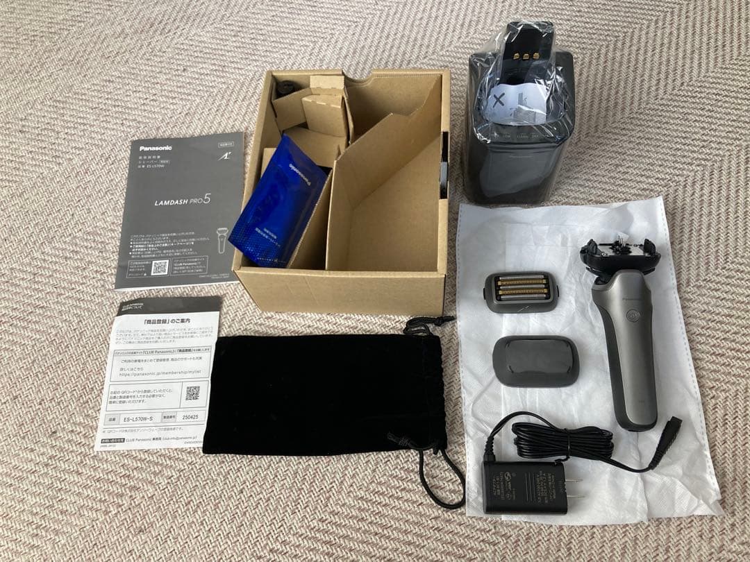 シェーバー パナソニック ES-L570W LAMDASH PRO5 ヒゲソリ