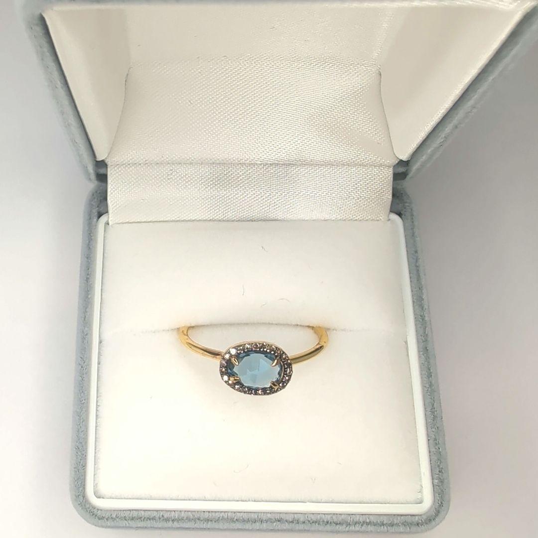 artida oud 色石 パヴェダイヤモンド リング 15号