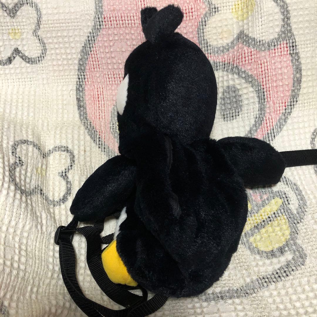 サンリオ 平成レトロ 旧ロゴ バツマル ぬいぐるみ リュック 中古品