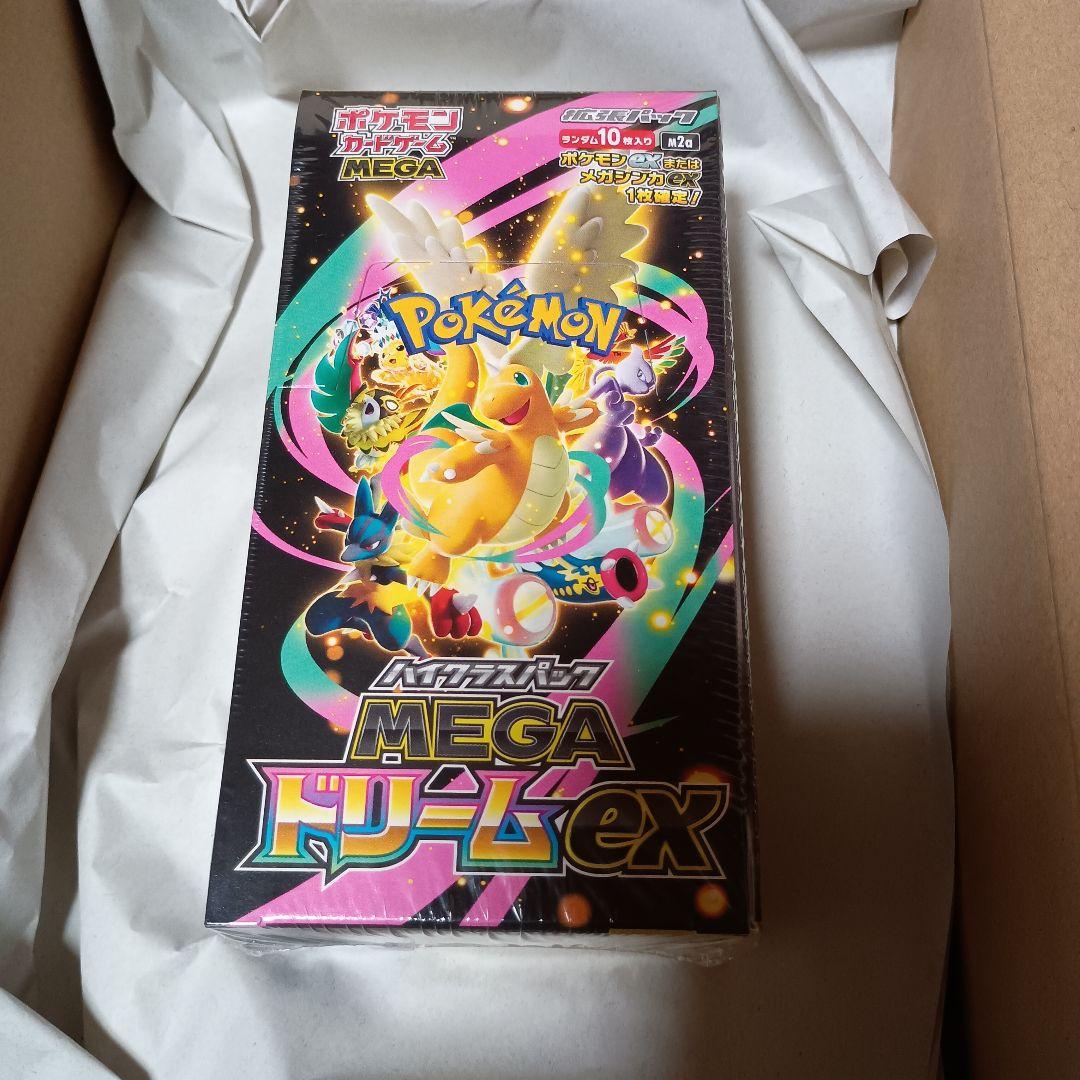 ポケモンカード megaドリームex BOX シュリンク付き