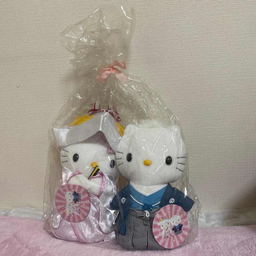 ハローキティ 和装 結婚 ぬいぐるみ セット - メルカリ