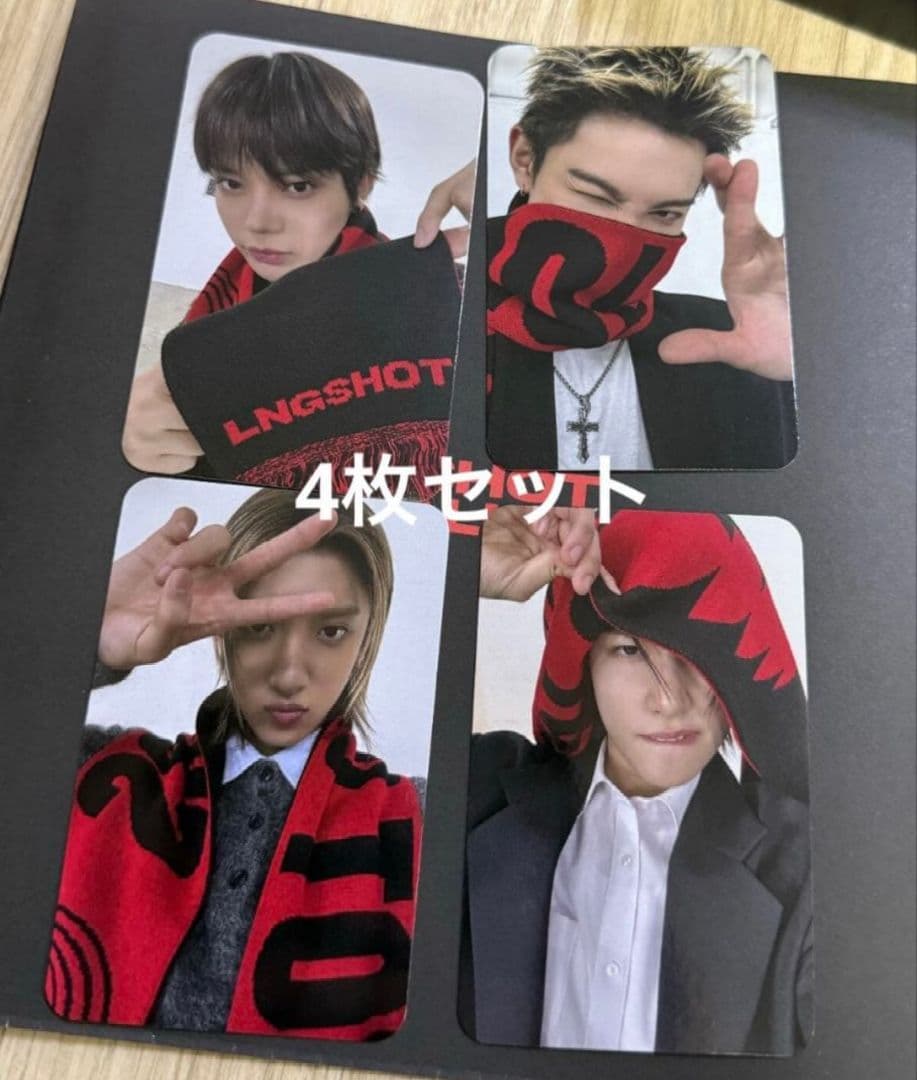 LNGSHOT 1st ショーケース showcase トレカ 4枚セット