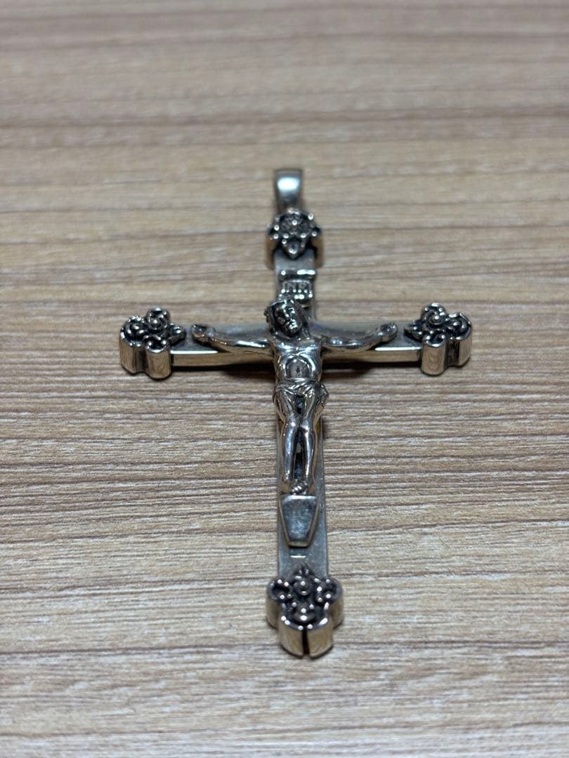 シルバー925 十字架ネックレス